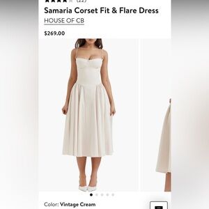 Viral house of Cb Samaria dress Sz M A/C